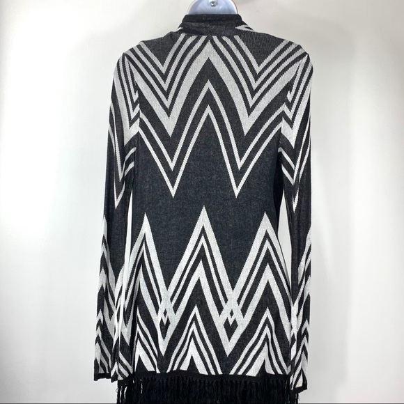 INC International Concepts Blk/White Tunic Sweater - Picture 7 of 7